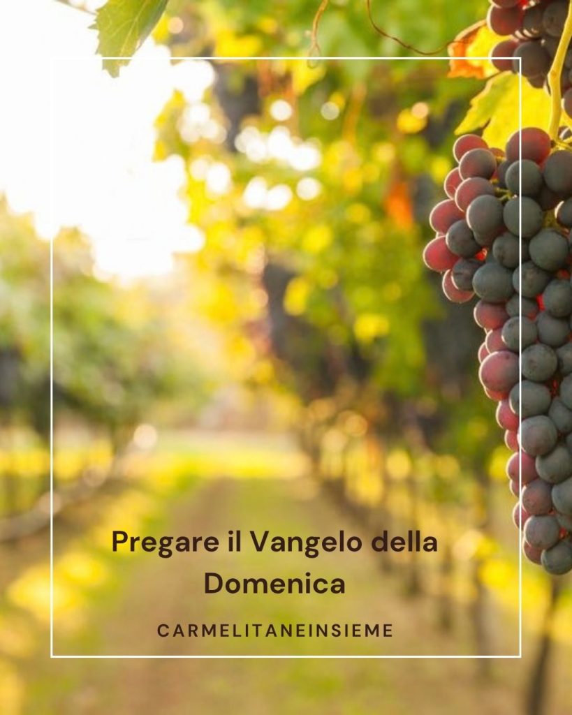 Pregare il Vangelo della XXVI Domenica: VERI CON SE STESSI E CON DIO